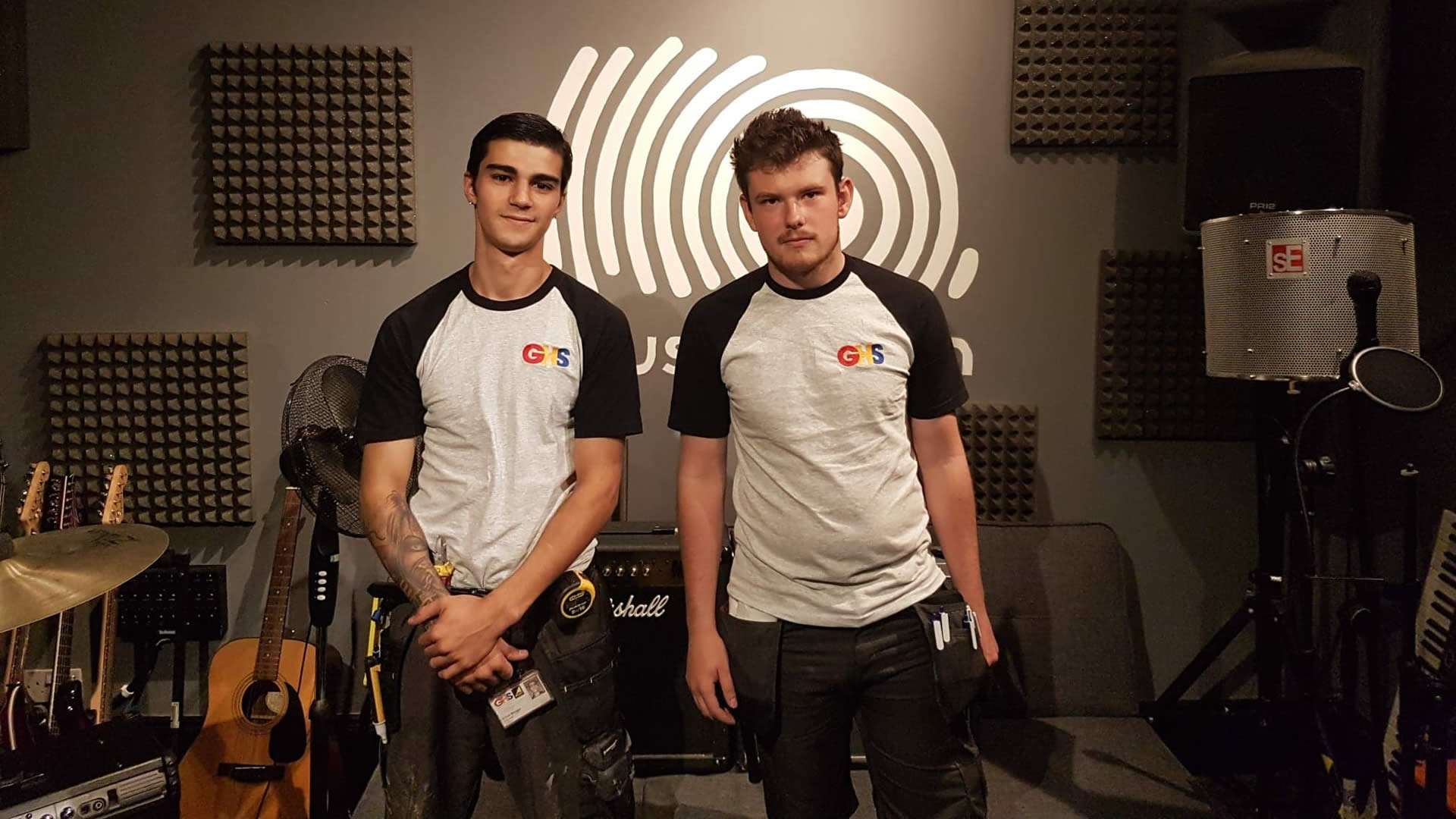 GHS guys at Music Fusion